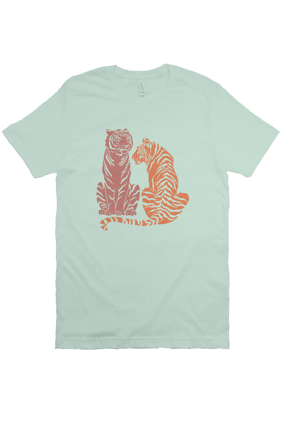 Two Tigers Unisex t-shirt