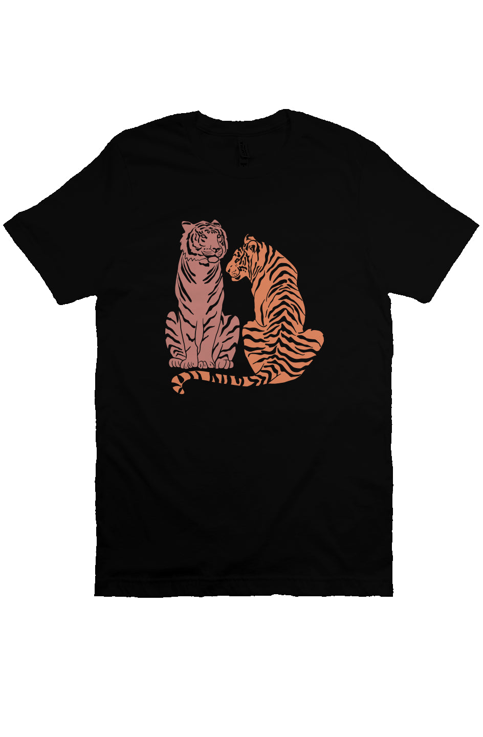 Two Tigers Unisex t-shirt