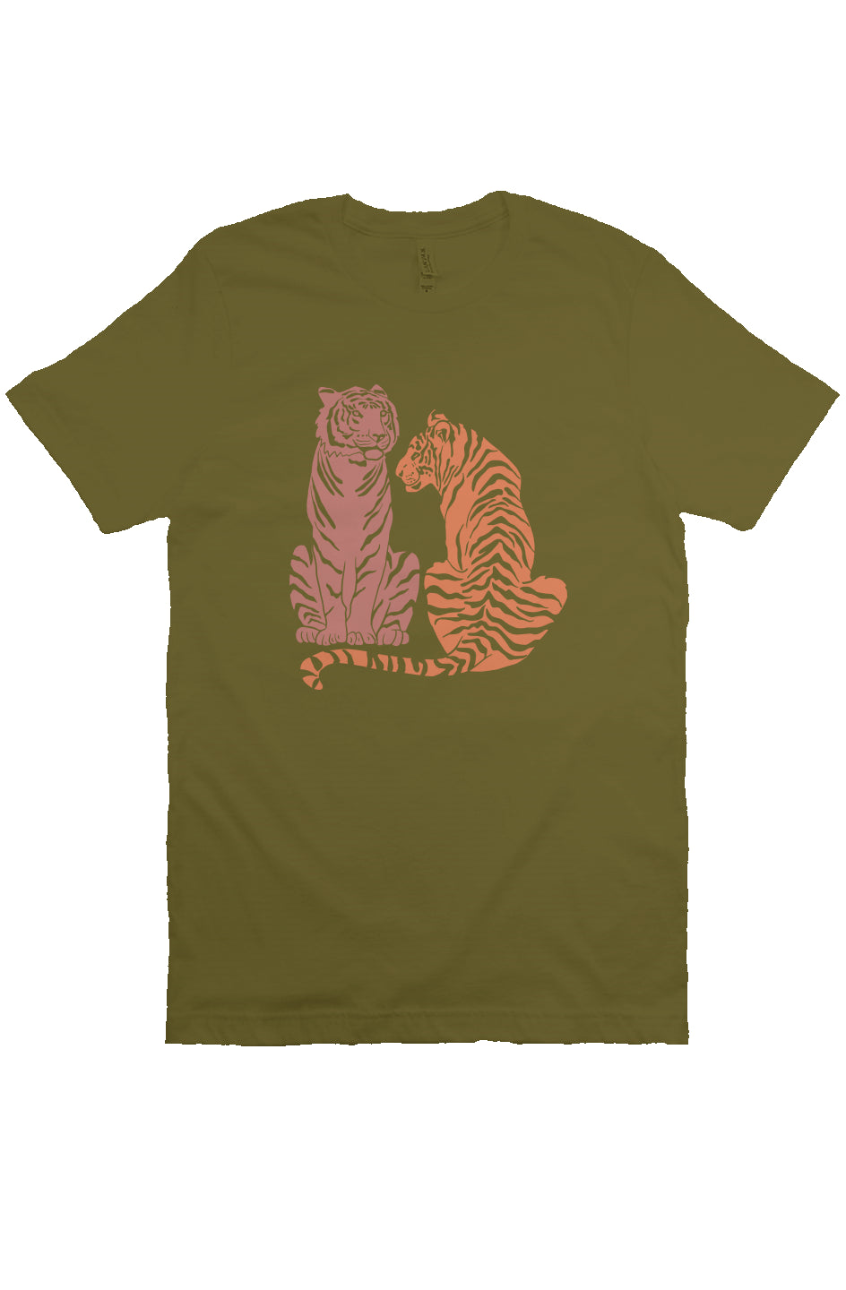 Two Tigers Unisex t-shirt