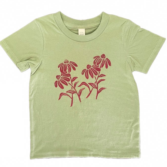 Toddler S(2) echinacea, avocado green